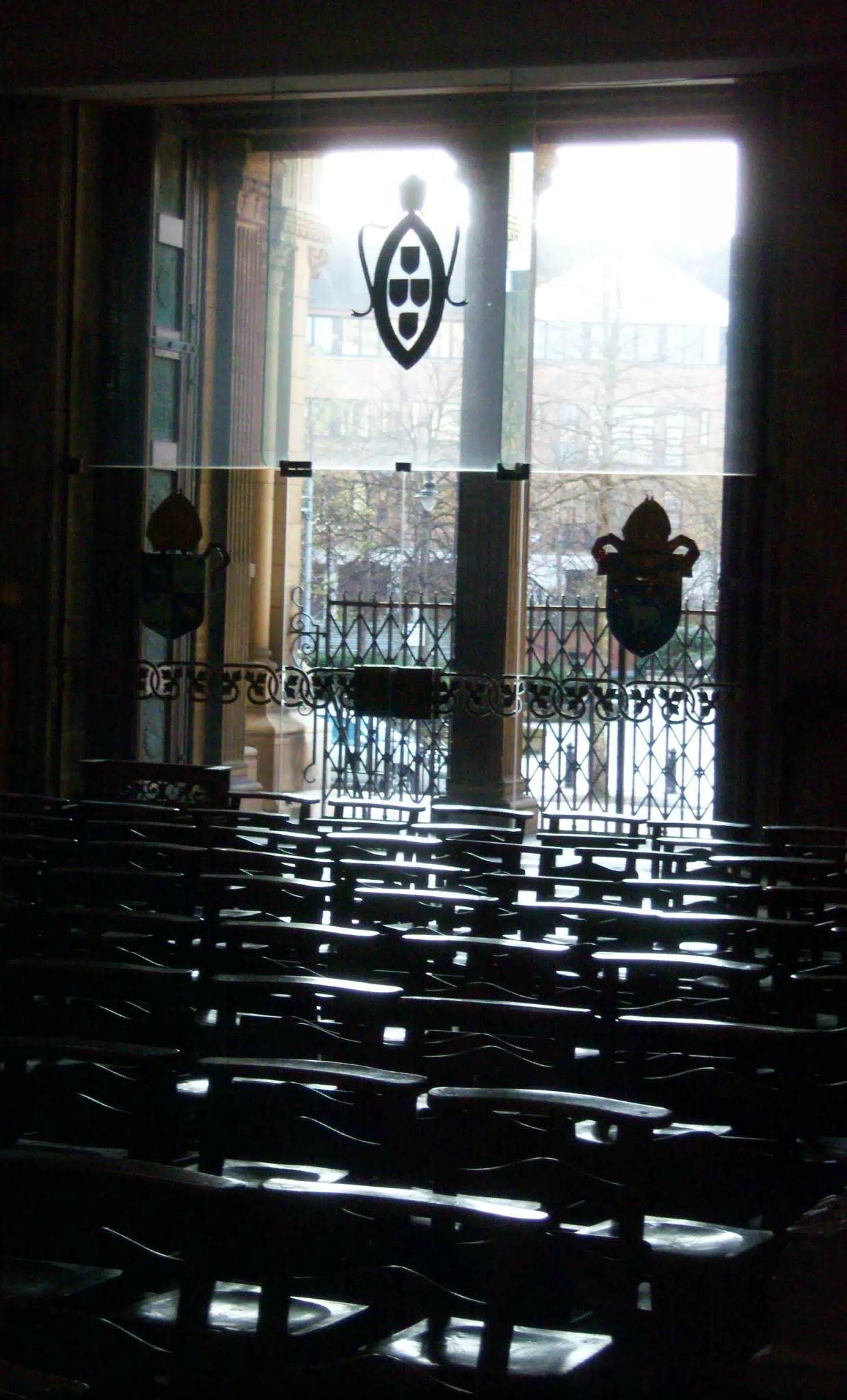 Looking Out Onto Belfast from Belfast Cathedral