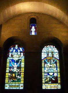 Stained Glass in Chapel at Belfast Cathedral