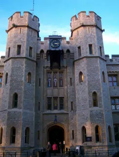 Entering the Tower of London