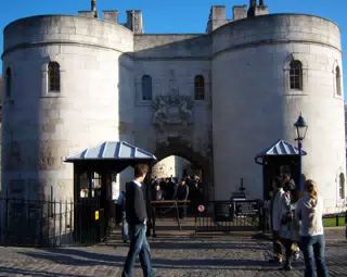 Entrance to the Tower of London