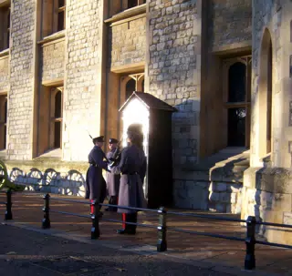 Guards at the Tower of London