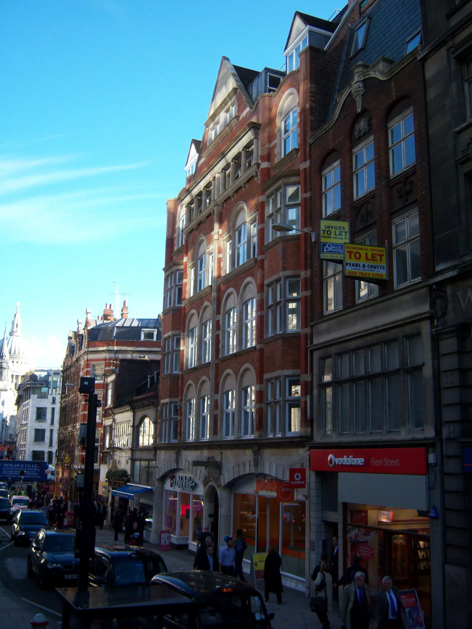 Modern Street in London