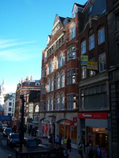 Modern Street in London