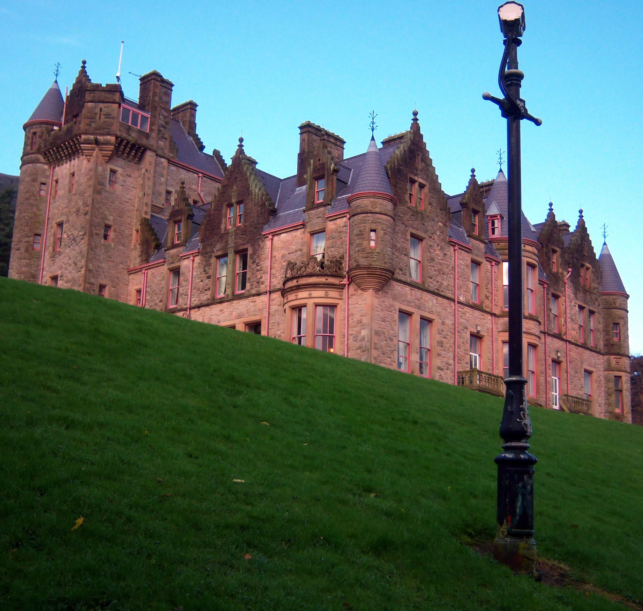 Belfast Castle and Security Camera