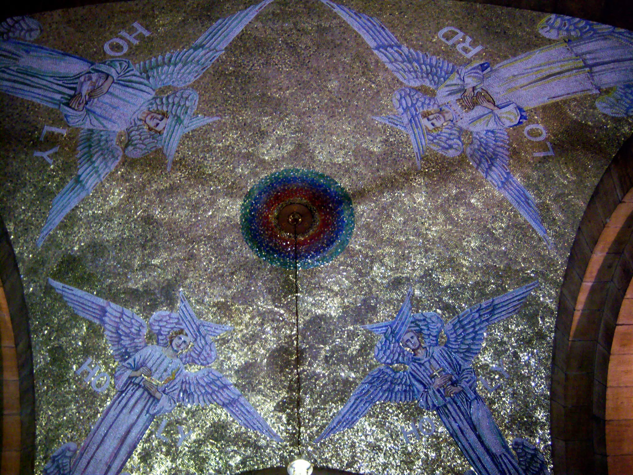 Ceiling Mosaic in Belfast Cathedral