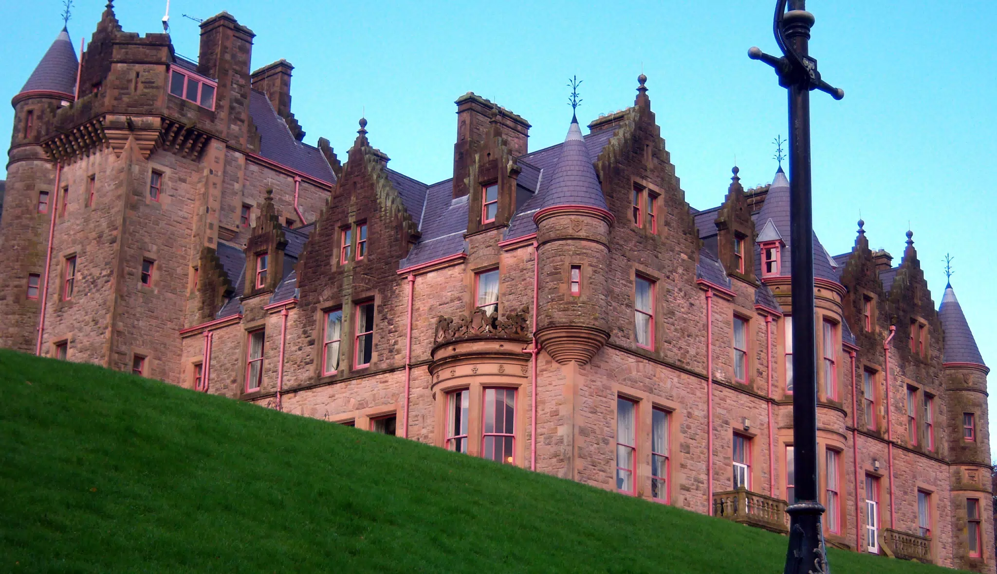 Looking Up to Belfast Castle