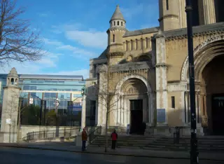 Street in Front of Belfast Cathedral
