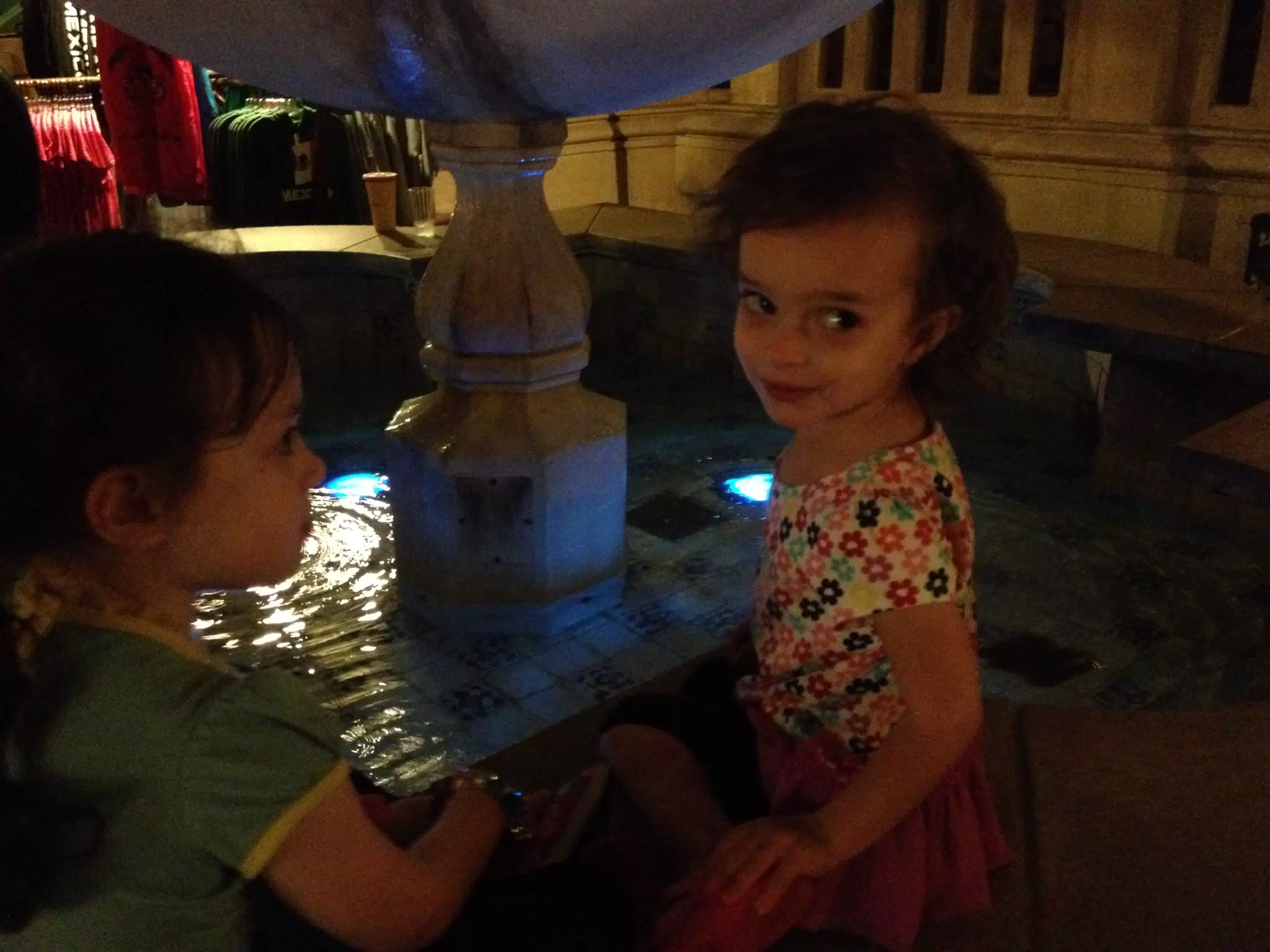 Fountain in Mexico Pavilion