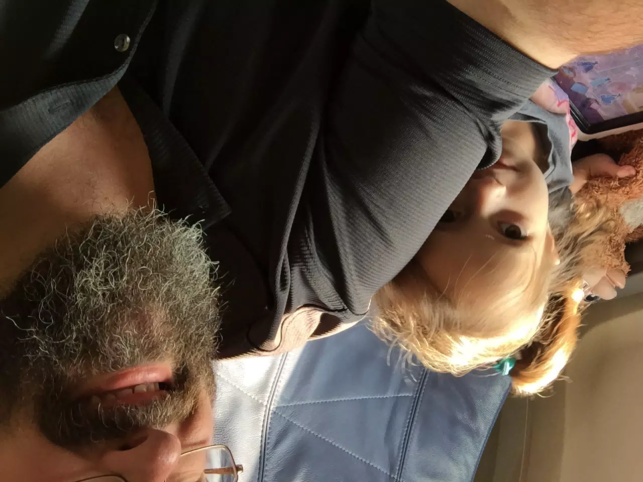 Luciana and Dad in Ciudad de Mexico CDMX