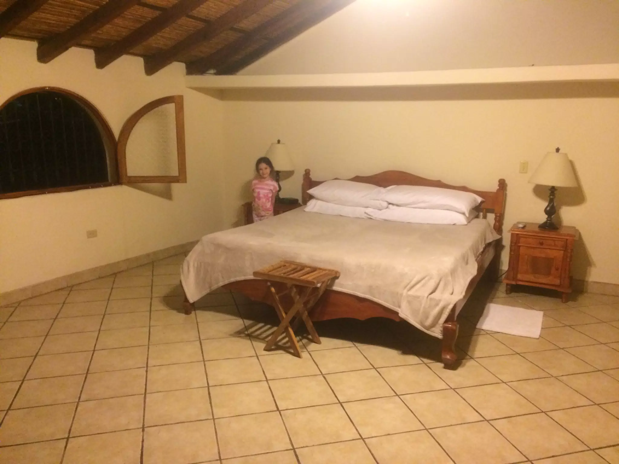 Master Bedroom at La Casa de Los Arcos in Granada