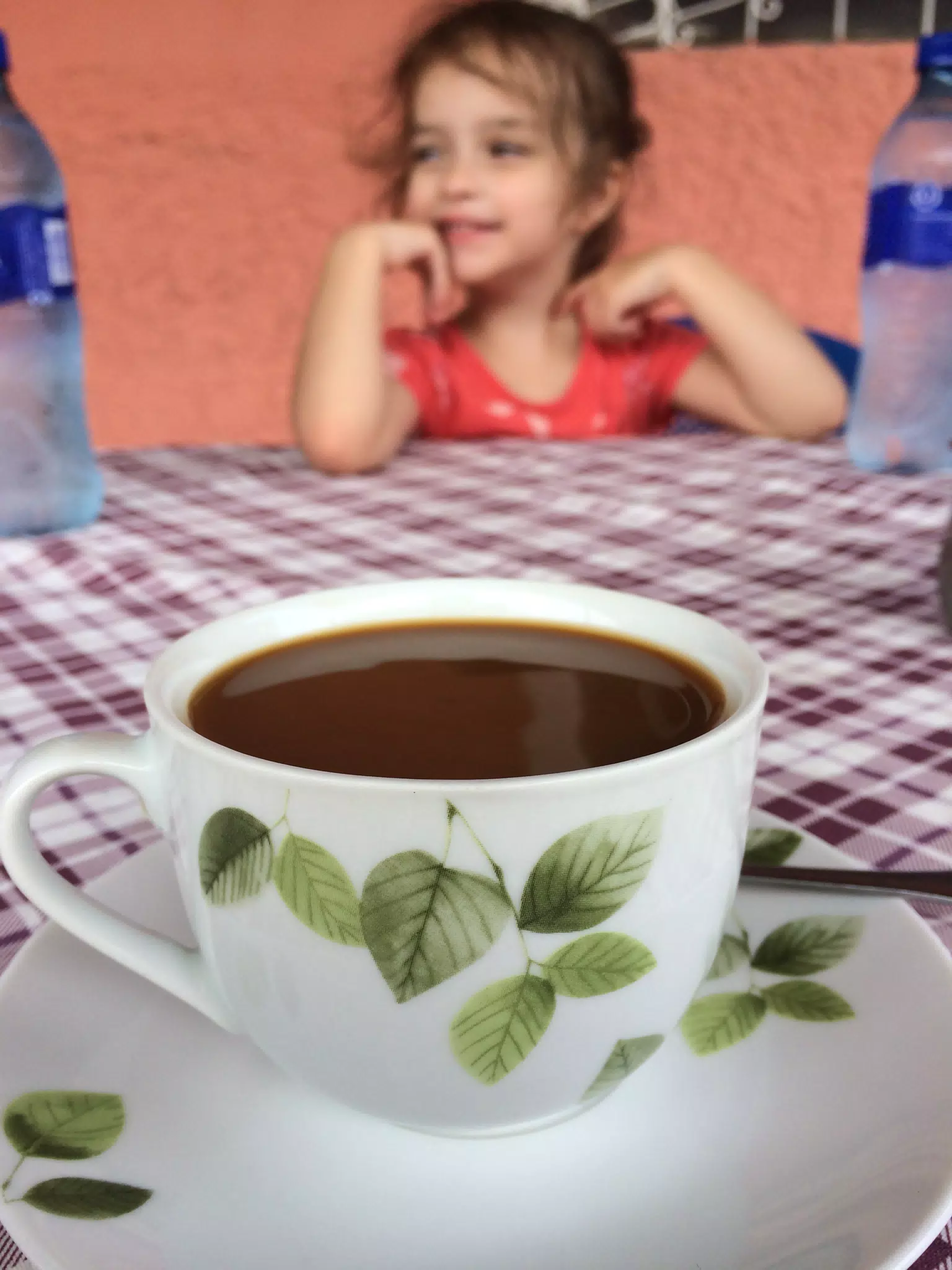 Coffee and Luciana in Granada