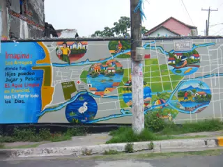 Mural Map of Granada