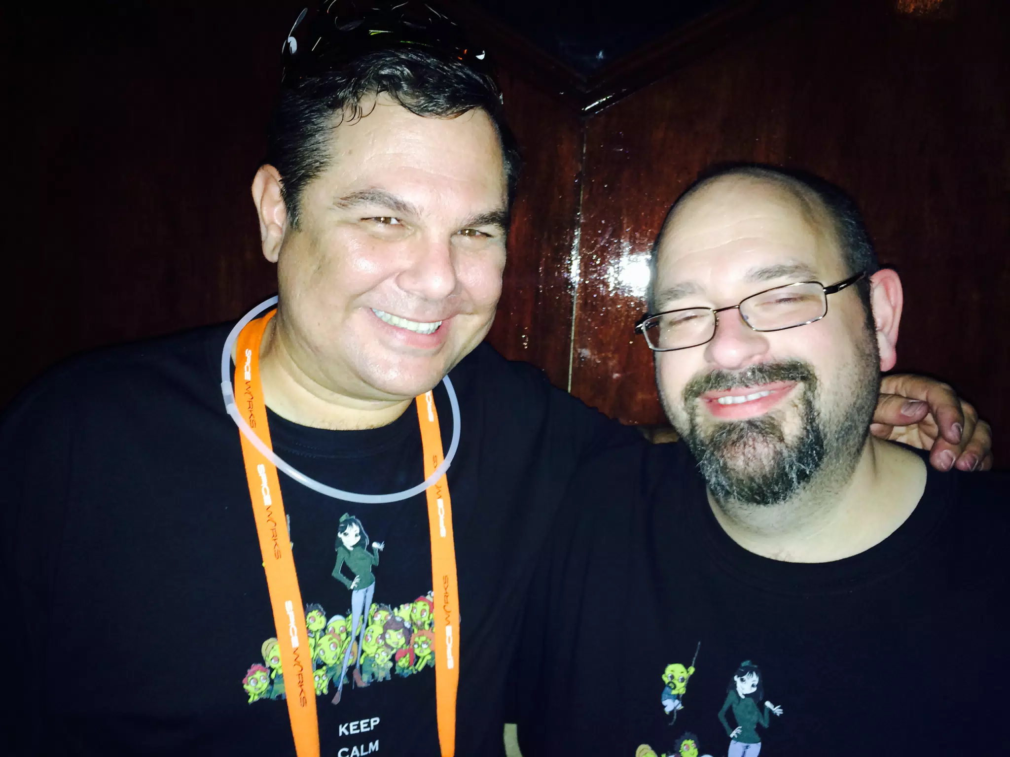 Steven and Scott at SpiceWorld Austin 2014