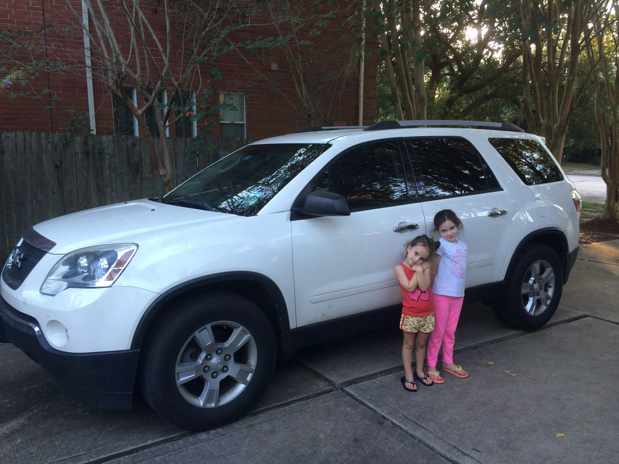 Taking the Acadia in to the dealer to sell it.