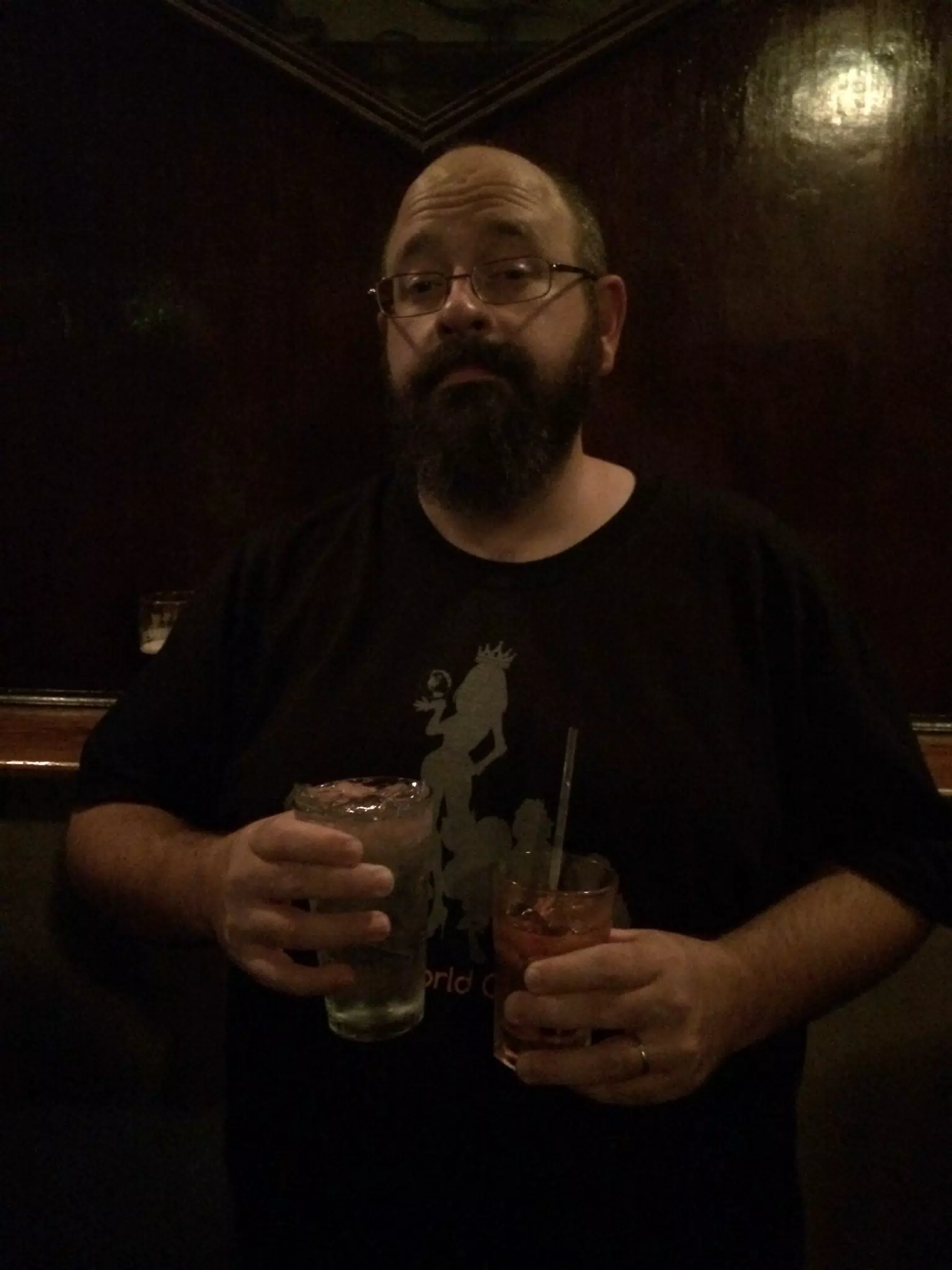 Double Fisting at Touche in Austin
