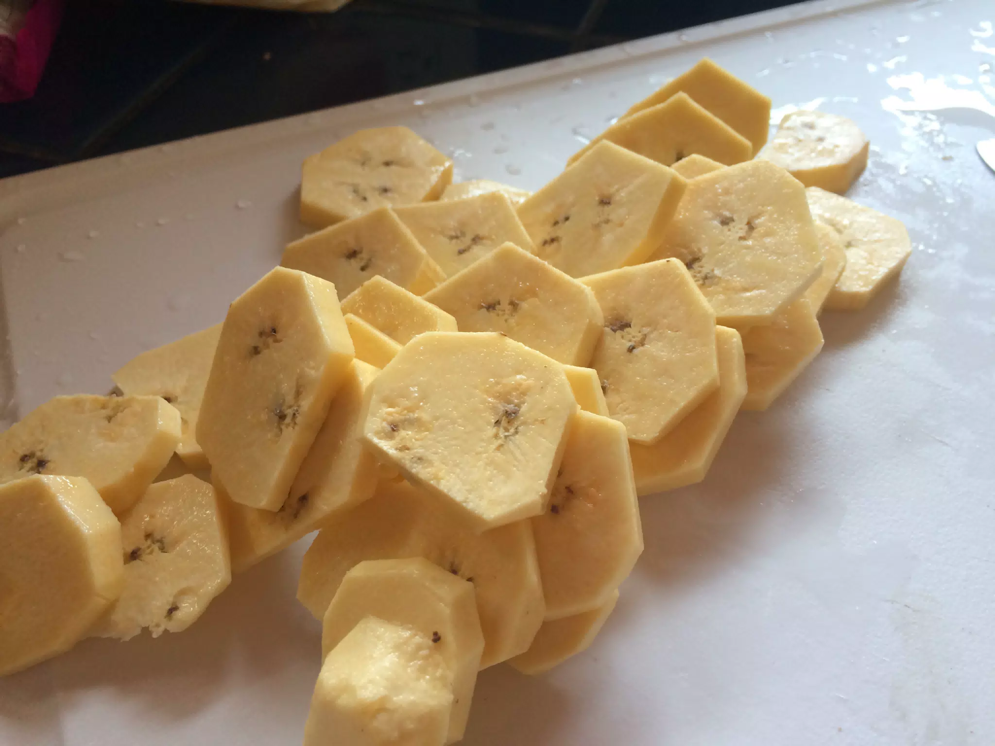 Plantains Ready to Fry