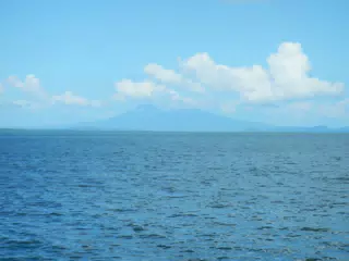 Ometepe from Ferry