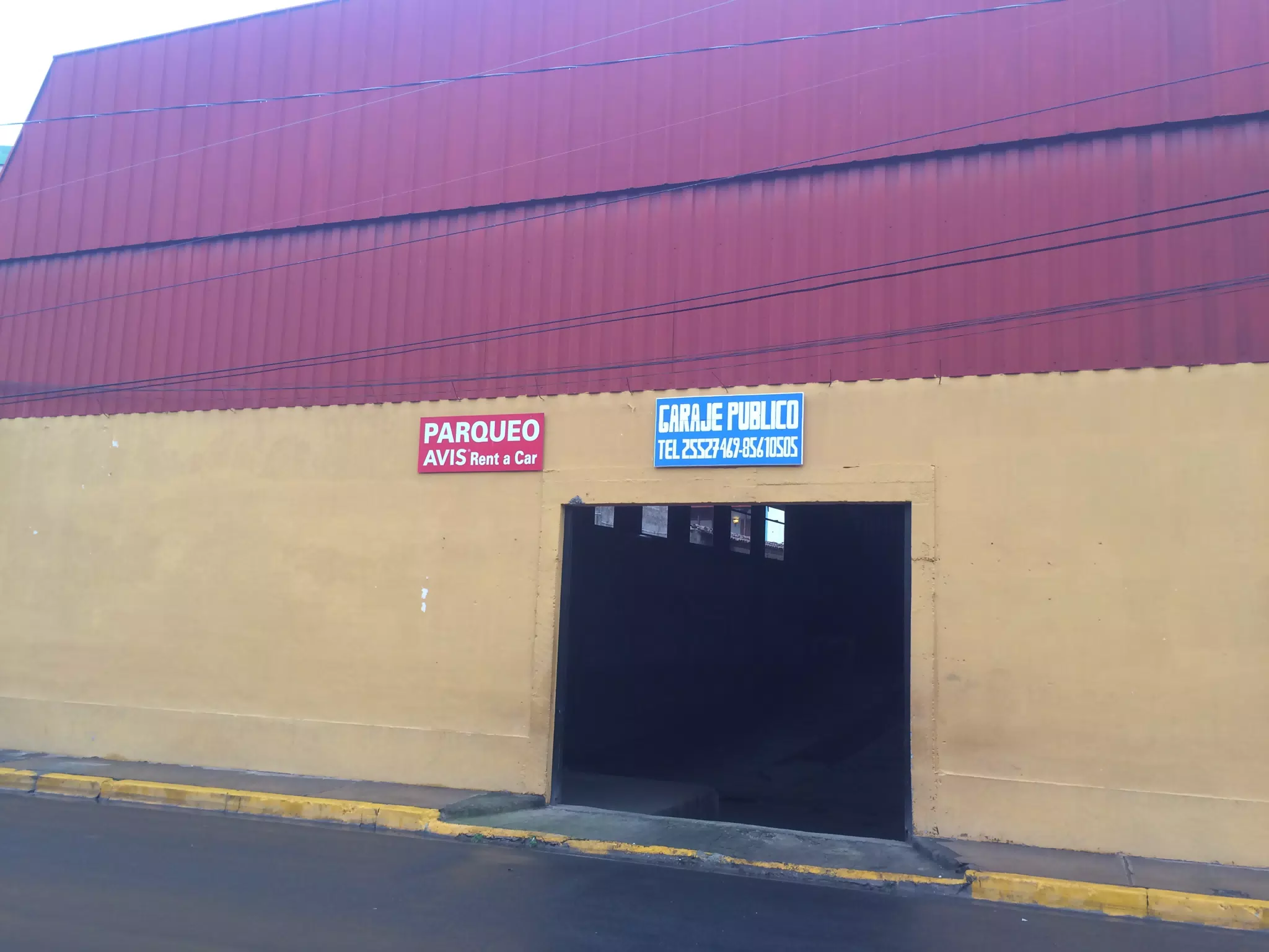 Avis Parking Lot