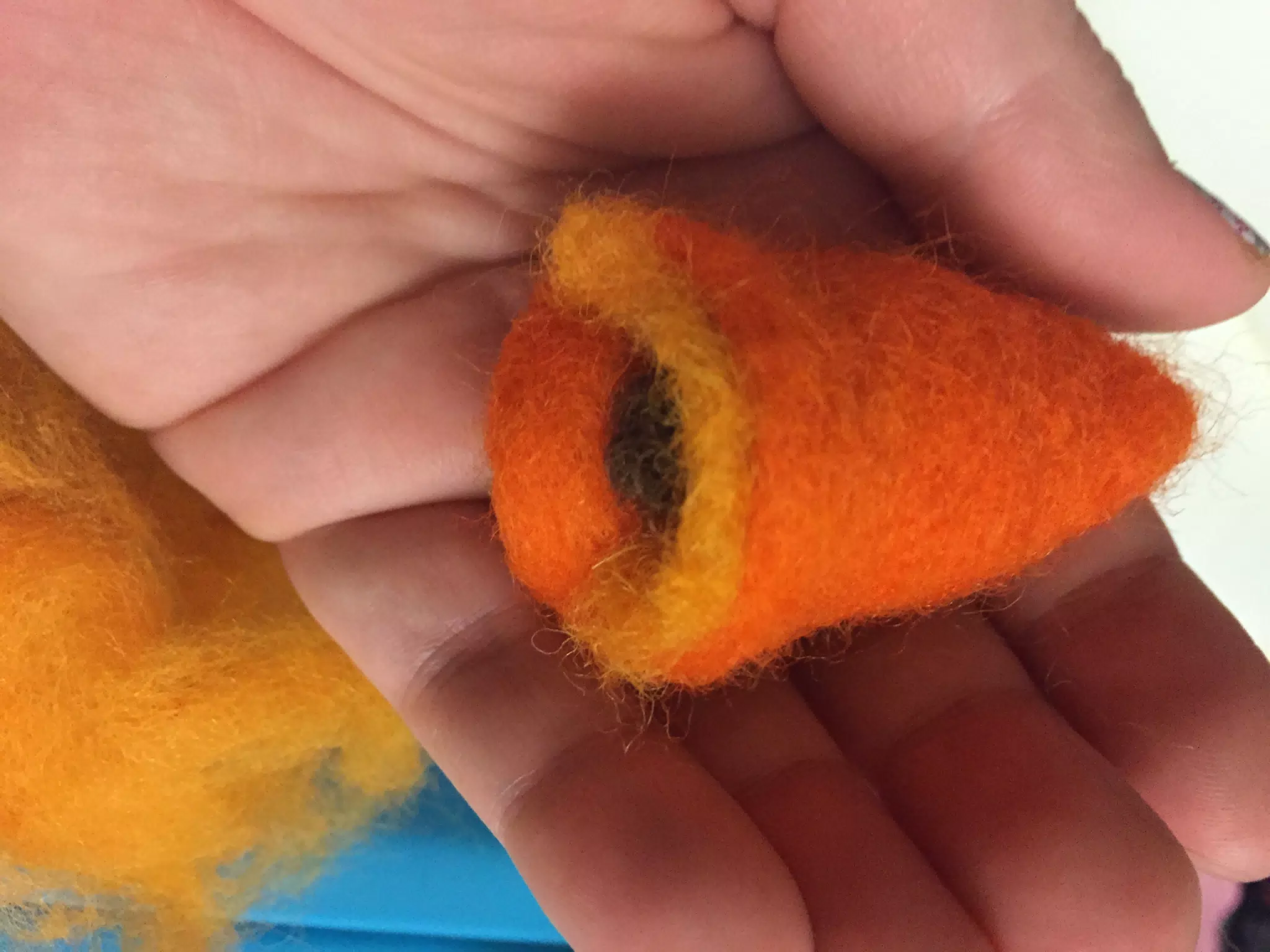 Felted gnomes