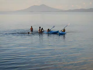 Kayaks in Lago Nicaragua