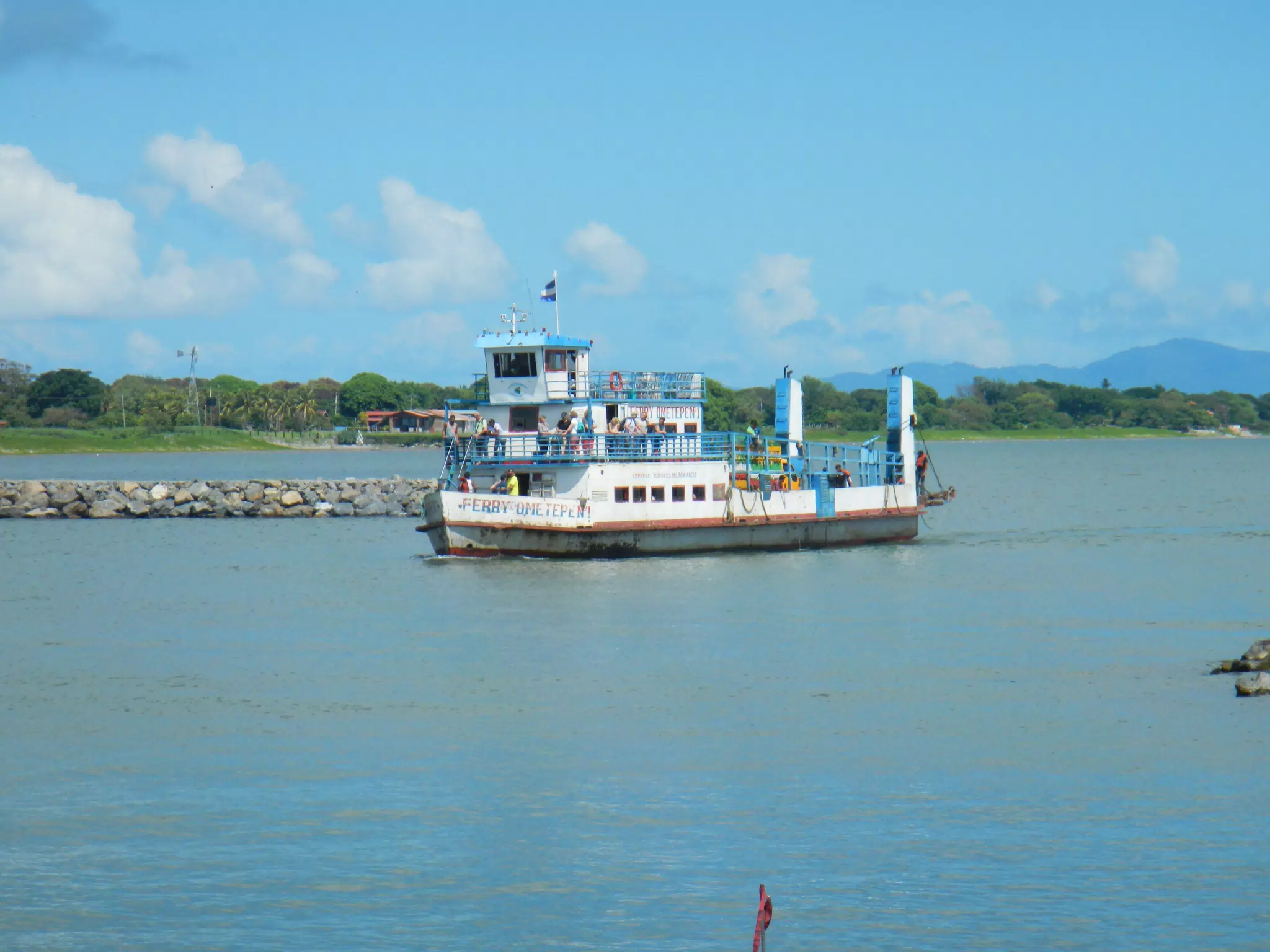 Ometepe Ferry at San Jorge, Rivas, Nicaragua