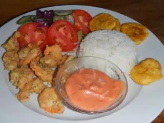 Lunch on Ometepe Island, Nicaragua