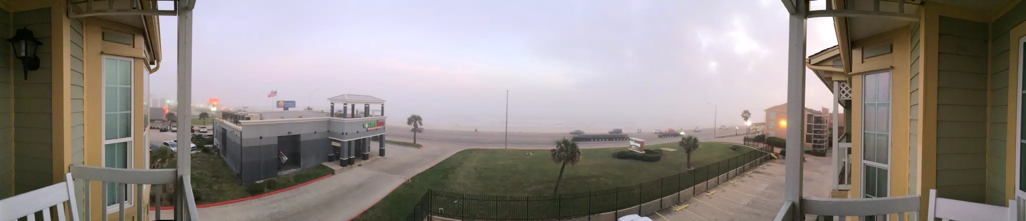 Foggy Evening on the Gulf of Mexico