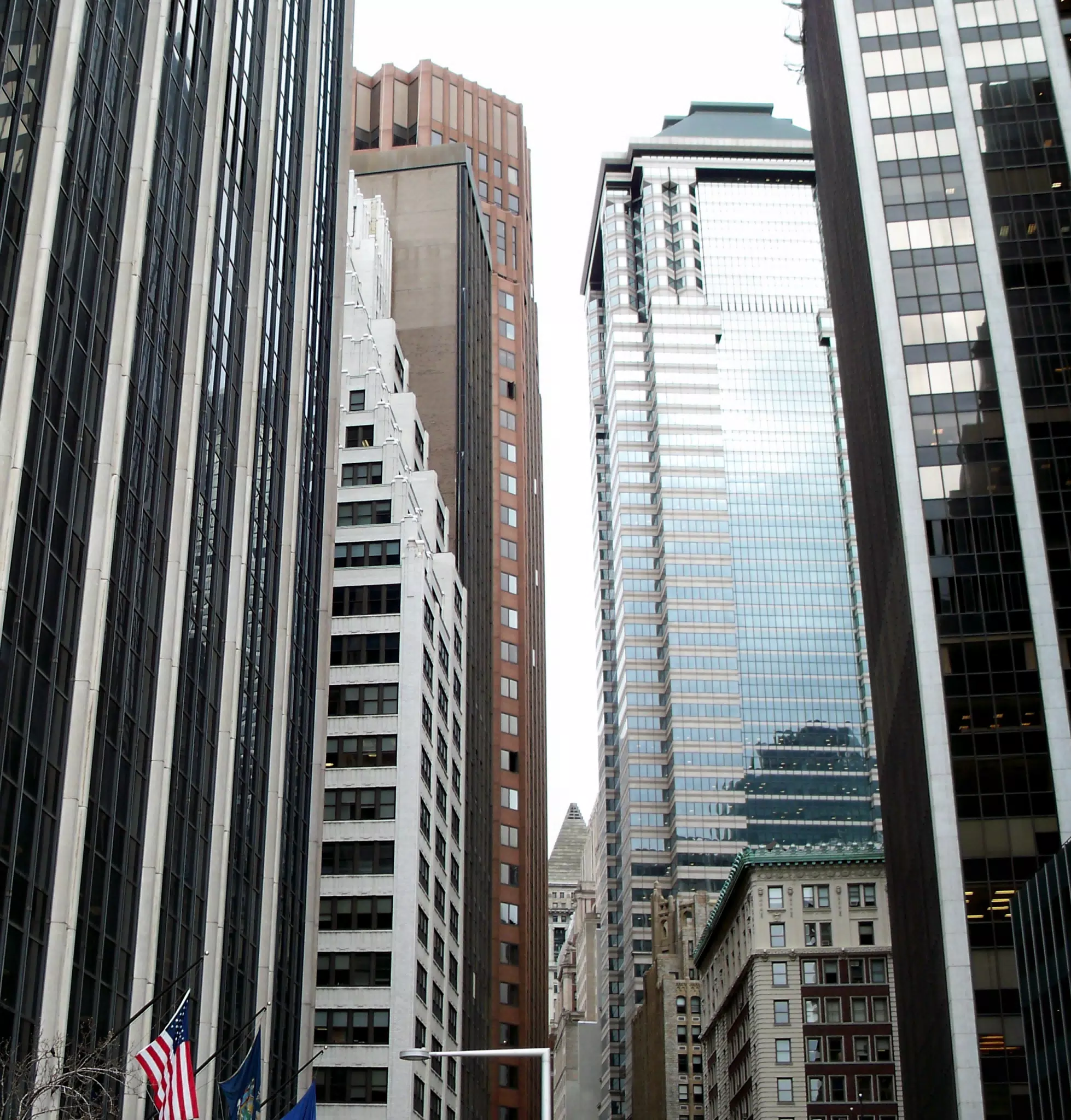 Lower Wall Street from Under the FDR