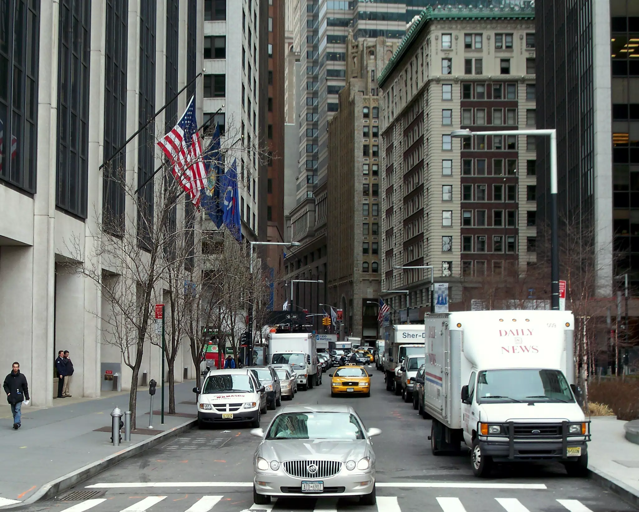 Bottom of Wall Street from FDR