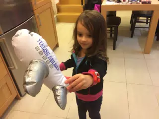 Luciana with Turkish Airlines Blow Up Plane