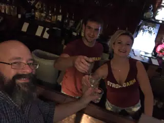 Drinks at Touches in Austin