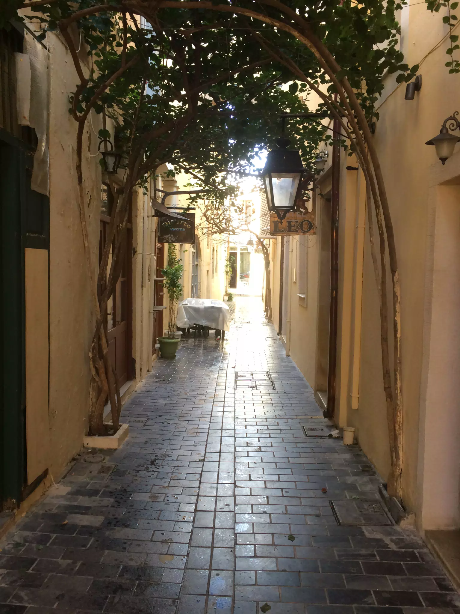 Street in Rethimno, Crete