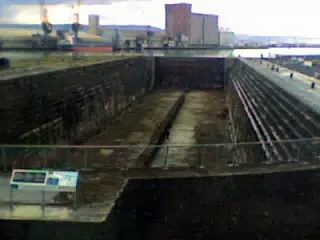 Flat Stanley's Picture of the Titanic Drydock