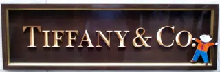 Tiffany Sign with Flat Stanley