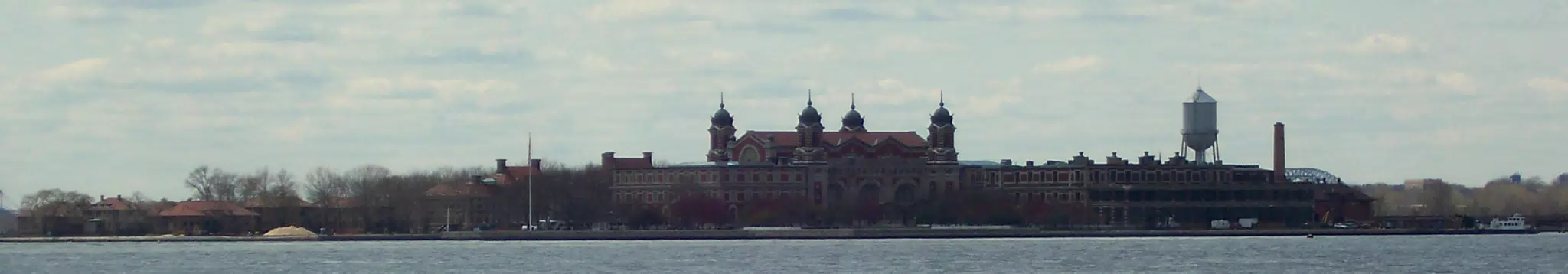 Ellis Island from Battery Park