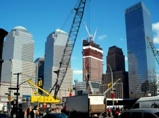 Construction at the World Trade Center