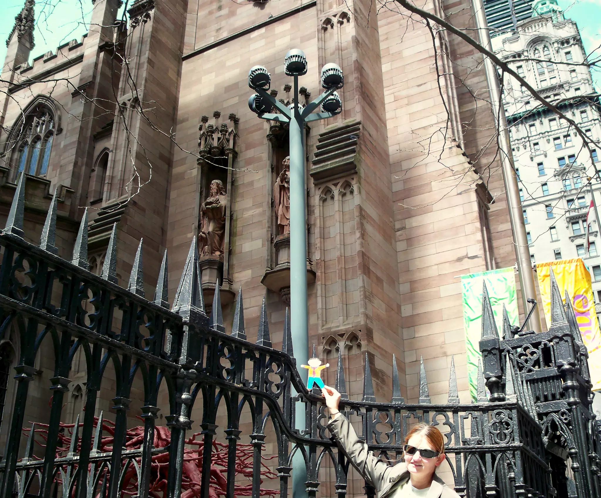 Flat Stanley Visits Trinity Church