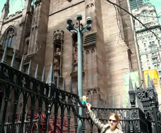 Flat Stanley Visits Trinity Church