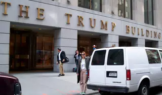 Flat Stanley Checking Out the Trump Building