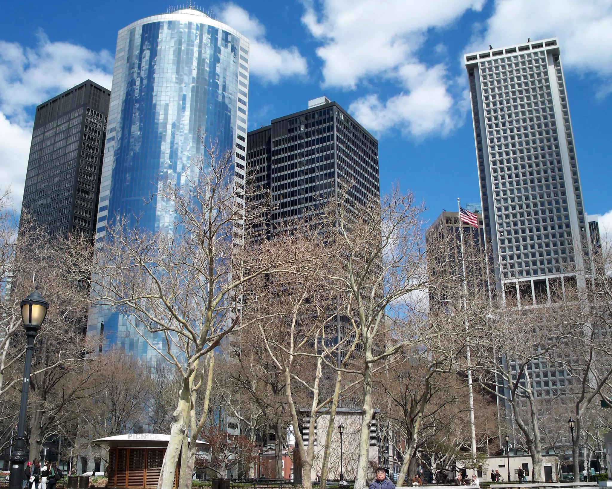 Lower Manhattan from Battery Park