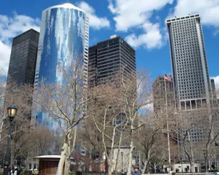 Lower Manhattan from Battery Park