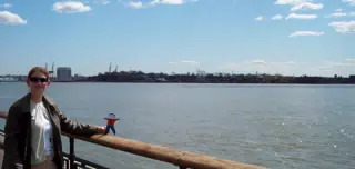 Flat Stanley is Checking Out Governor's Island