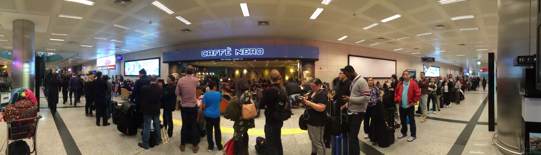 Hotel Line for Turkish Airlines at Ataturk