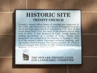 Trinity Church Historic Site Marker