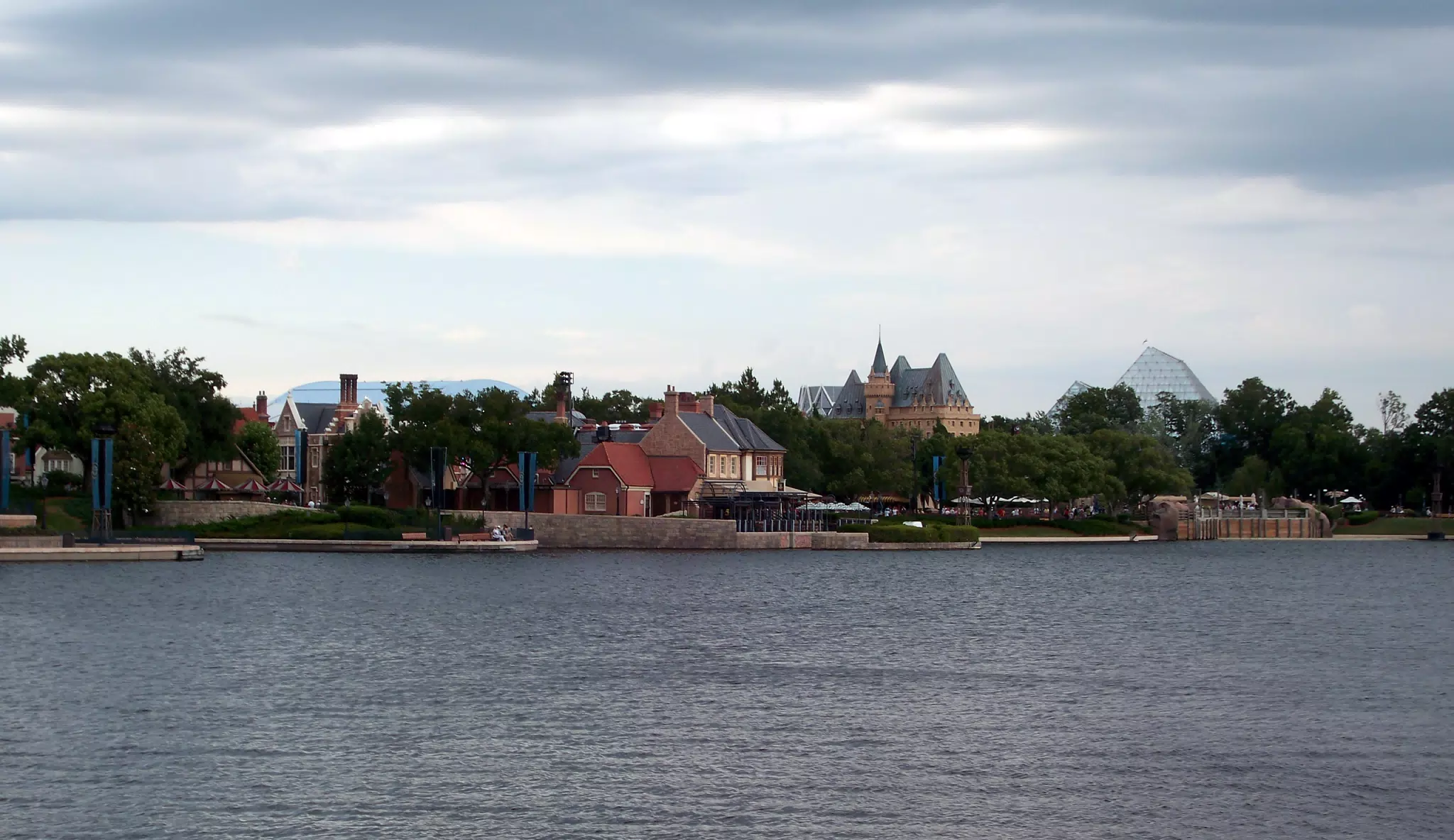 UK and Canadian Pavilions in Epcot
