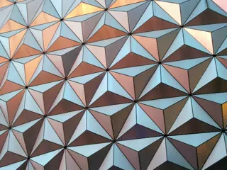 Spaceship Earth Closeup