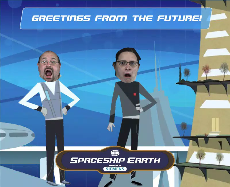 Greetings from the Future - Siemens Shaceship Eart