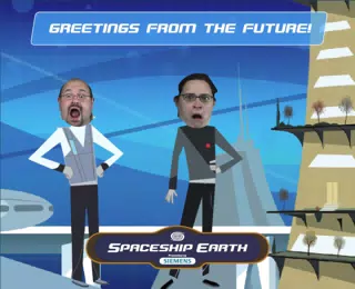 Greetings from the Future - Siemens Shaceship Eart