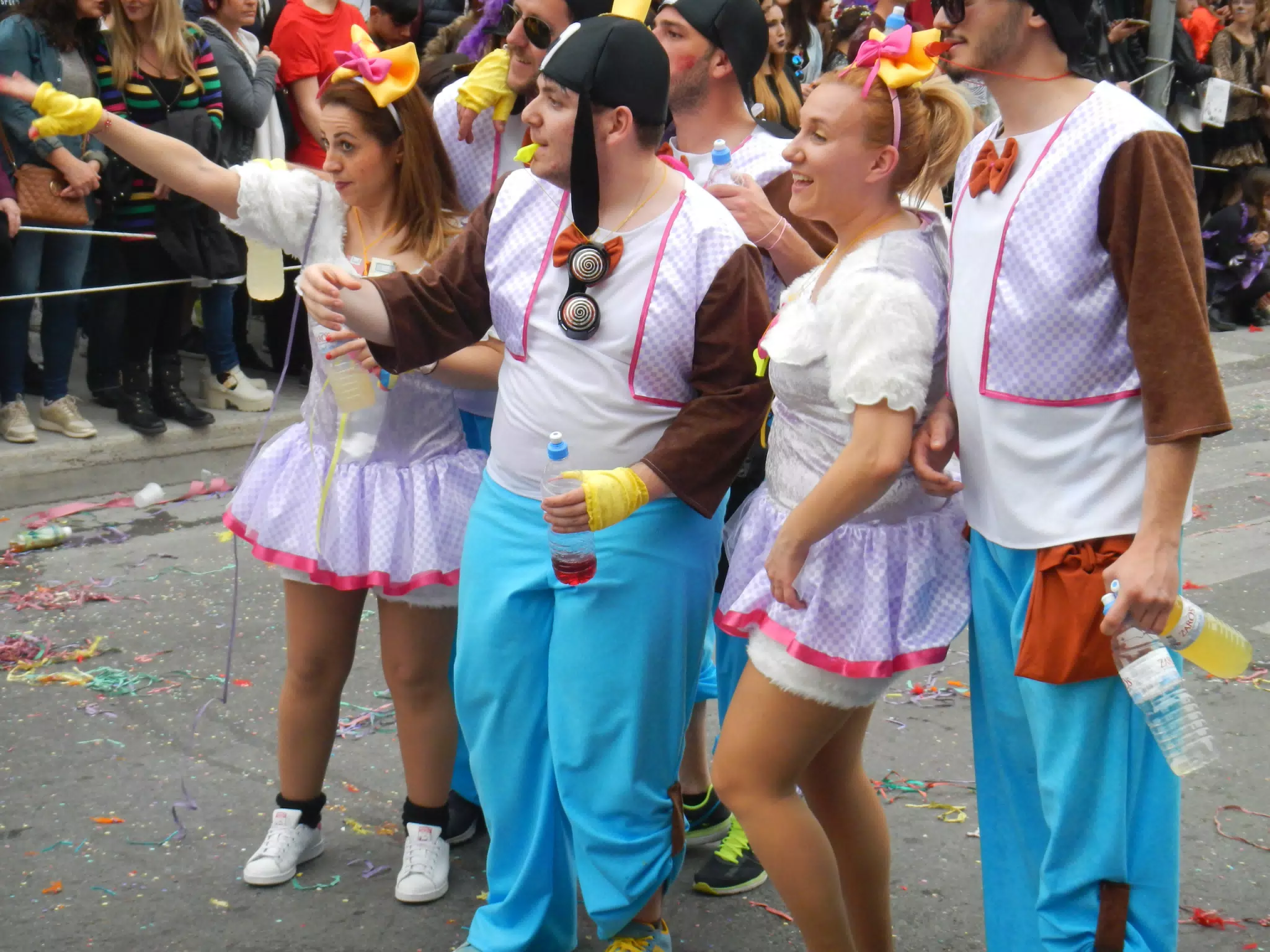 Parade on Crete