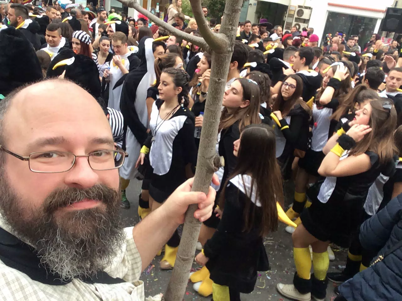 Selfie at the Carnival Parade
